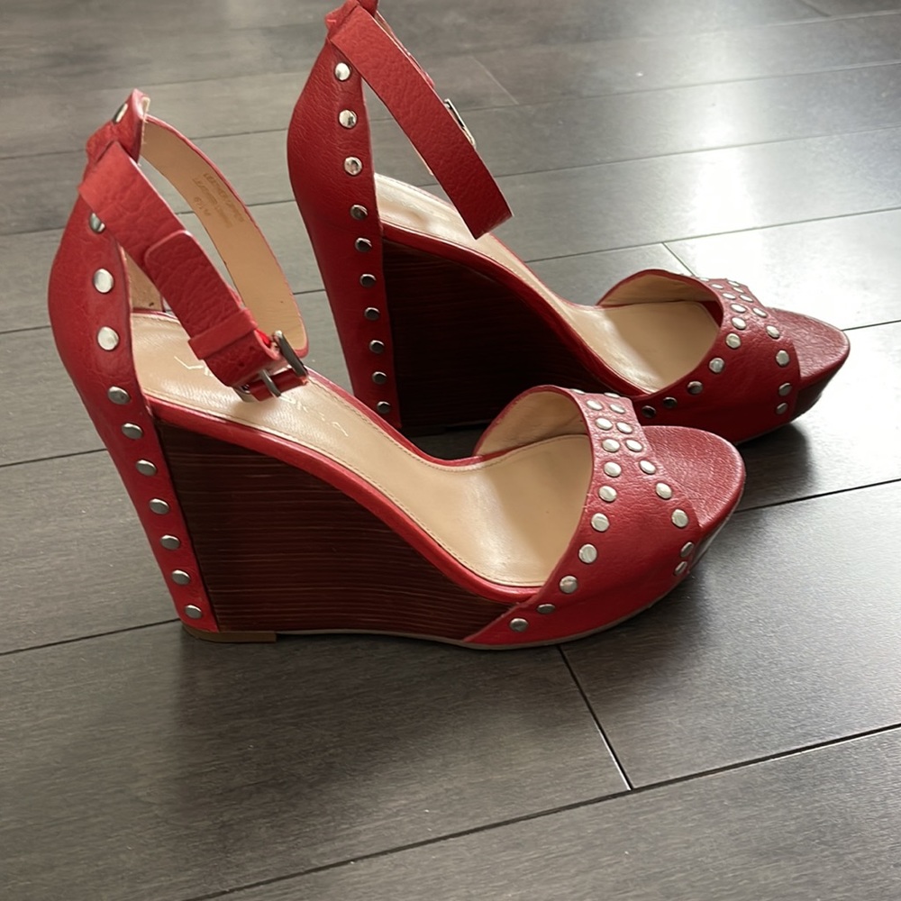Via Spiga studded platform shoes. Size 6.5